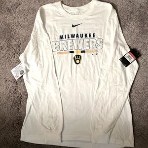 Men’s Nike NWT Brewers Long Sleeve